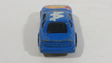 1998 Hot Wheels Racer Nascar #44 Blue Die Cast Toy Race Car Vehicle McDonald's Happy Meal