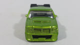 2010 Hot Wheels Heat Fleet Super Tuned Truck Pearl Lime Green Die Cast Toy Car Vehicle