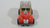 2001 Hot Wheels Skateboarders '40s Woodie Orange Die Cast Toy Classic Car Vehicle