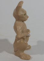 2010 Cats & Dogs: The Revenge of Kitty Galore Cat Movie Film Holding Rat Plastic Toy Figure - Burger King Kid's Meal