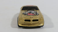 2007 Hot Wheels '70 Pontiac Firebird Metalflake Gold Die Cast Toy Muscle Car Vehicle