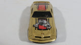 2007 Hot Wheels '70 Pontiac Firebird Metalflake Gold Die Cast Toy Muscle Car Vehicle