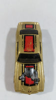 2007 Hot Wheels '70 Pontiac Firebird Metalflake Gold Die Cast Toy Muscle Car Vehicle