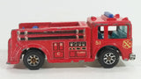 1996 Hot Wheels Fire Eater Red Fire Truck Die Cast Toy Car Vehicle - 7SP - Blue Lights