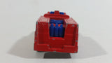 1978 Hot Wheels Emergency Squad Rescue Ranger Red Fire Truck Die Cast Toy Car Vehicle - BW - Blue Lights - Hong Kong