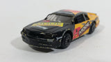 Vintage Zee Toys Dyna Wheels Ford Thundebird Stock Car #9 Mode D101 Black and Yellow Die Cast Toy Race Car Vehicle