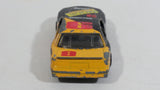 Vintage Zee Toys Dyna Wheels Ford Thundebird Stock Car #9 Mode D101 Black and Yellow Die Cast Toy Race Car Vehicle