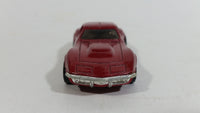 2006 Hot Wheels First Editions '69 Corvette Stingray Dark Red Die Cast Toy Muscle Car Vehicle