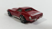 2006 Hot Wheels First Editions '69 Corvette Stingray Dark Red Die Cast Toy Muscle Car Vehicle