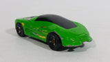 2000 Hot Wheels Buick Wildcat Green Plastic Body Die Cast Toy Car Vehicle