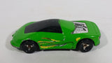 2000 Hot Wheels Buick Wildcat Green Plastic Body Die Cast Toy Car Vehicle