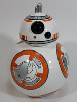 Star Wars BB-8 Droid Robot Character Orange and White Ceramic Coin Bank Collectible - Missing the plug