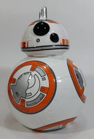 Star Wars BB-8 Droid Robot Character Orange and White Ceramic Coin Bank Collectible - Missing the plug