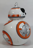 Star Wars BB-8 Droid Robot Character Orange and White Ceramic Coin Bank Collectible - Missing the plug