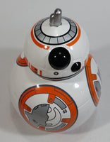 Star Wars BB-8 Droid Robot Character Orange and White Ceramic Coin Bank Collectible - Missing the plug