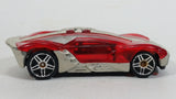 2005 Hot Wheels First Editions Realistix Split Decision Silver Red Die Cast Toy Car Vehicle