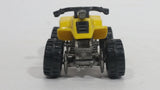 1988 Hot Wheels Suzuki Quadracer Yellow Die Cast ATV Toy Vehicle