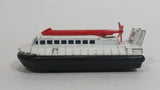 Vintage 1972 Lesney Matchbox Superfast Hovercraft No. 72 & 2 White Die Cast Toy Watercraft Boat Vehicle