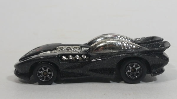 1995 Hot Wheels Dark Rider Series Splittin' Image II Metallic Black Die Cast Toy Car Vehicle