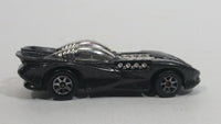 1995 Hot Wheels Dark Rider Series Splittin' Image II Metallic Black Die Cast Toy Car Vehicle