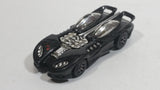 1995 Hot Wheels Dark Rider Series Splittin' Image II Metallic Black Die Cast Toy Car Vehicle