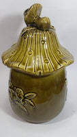 Vintage Sears Roebuck Merry Mushroom 12 1/2" Tall Ceramic Canister