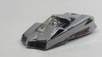 1994 Hot Wheels Shadow Jet II Chrome Die Cast Toy Car Vehicle