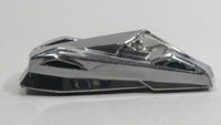 1994 Hot Wheels Shadow Jet II Chrome Die Cast Toy Car Vehicle