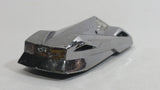 1994 Hot Wheels Shadow Jet II Chrome Die Cast Toy Car Vehicle