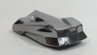 1994 Hot Wheels Shadow Jet II Chrome Die Cast Toy Car Vehicle