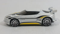 2014 Hot Wheels Showroom All Stars Lotus Evora GT4 White Die Cast Toy Dream Car Vehicle