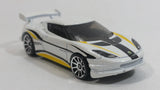 2014 Hot Wheels Showroom All Stars Lotus Evora GT4 White Die Cast Toy Dream Car Vehicle