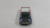 2004 Hot Wheels Star Spangled 2 '65 Mustang Convertible Stars and Stripes USA Red White and Blue Die Cast Toy Car Vehicle with Opening Hood