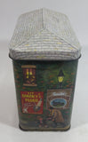 1990 The Silver Crane Company Garage Car Care Kit Nostalgic Metal Tin Container Collectible with Great Graphics