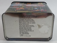 1990 The Silver Crane Company Garage Car Care Kit Nostalgic Metal Tin Container Collectible with Great Graphics