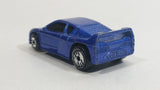 1993 Hot Wheels Zender Fact 4 Blue Die Cast Toy Car Vehicle