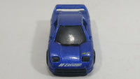 1993 Hot Wheels Zender Fact 4 Blue Die Cast Toy Car Vehicle