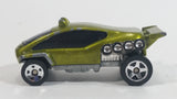 1999 Hot Wheels Trail Runner Lime Green Die Cast Toy Car Vehicle McDonald's Happy Meal 15/16