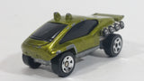 1999 Hot Wheels Trail Runner Lime Green Die Cast Toy Car Vehicle McDonald's Happy Meal 15/16