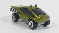 1999 Hot Wheels Trail Runner Lime Green Die Cast Toy Car Vehicle McDonald's Happy Meal 15/16