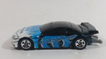 2004 Hot Wheels First Editions Realistics Dodge Neon Mopar Black White Blue Die Cast Toy Car Vehicle