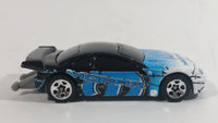 2004 Hot Wheels First Editions Realistics Dodge Neon Mopar Black White Blue Die Cast Toy Car Vehicle