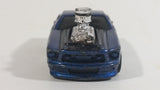 2003 Hot Wheels First Editions Tooned 1968 Mustang Dark Blue Die Cast Toy Muscle Car Vehicle