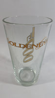 James Bond 007 Goldeneye Movie Film 5 3/4" Tall PP7 Yellow Gun Drinking Glass Collectible