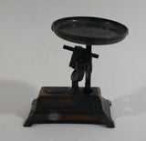 Vintage PlayMe Miniature Antique Weighing Balance Scale No. 967 Metal Pencil Sharpener Doll House Furniture Size