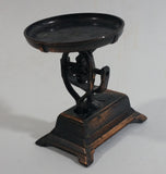 Vintage PlayMe Miniature Antique Weighing Balance Scale No. 967 Metal Pencil Sharpener Doll House Furniture Size