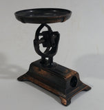 Vintage PlayMe Miniature Antique Weighing Balance Scale No. 967 Metal Pencil Sharpener Doll House Furniture Size