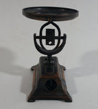 Vintage PlayMe Miniature Antique Weighing Balance Scale No. 967 Metal Pencil Sharpener Doll House Furniture Size