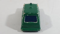 Vintage Corgi Mercedes Benz 2200 Binz Ambulance White Painted Green Die Cast Toy Car Emergency Rescue Vehicle