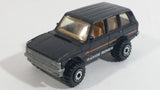 1996 Hot Wheels Range Rover Metallic Black Die Cast Toy Car Vehicle